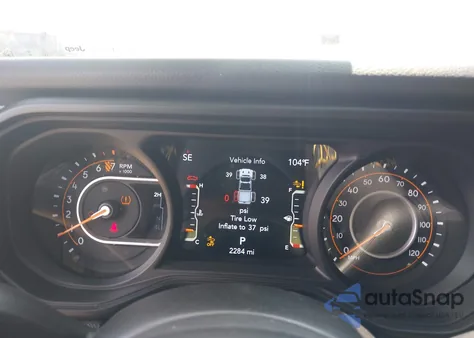 2024 Jeep Gladiator Willys z USA, uszkodzony, nr VIN 1C6HJTAG5RL120621